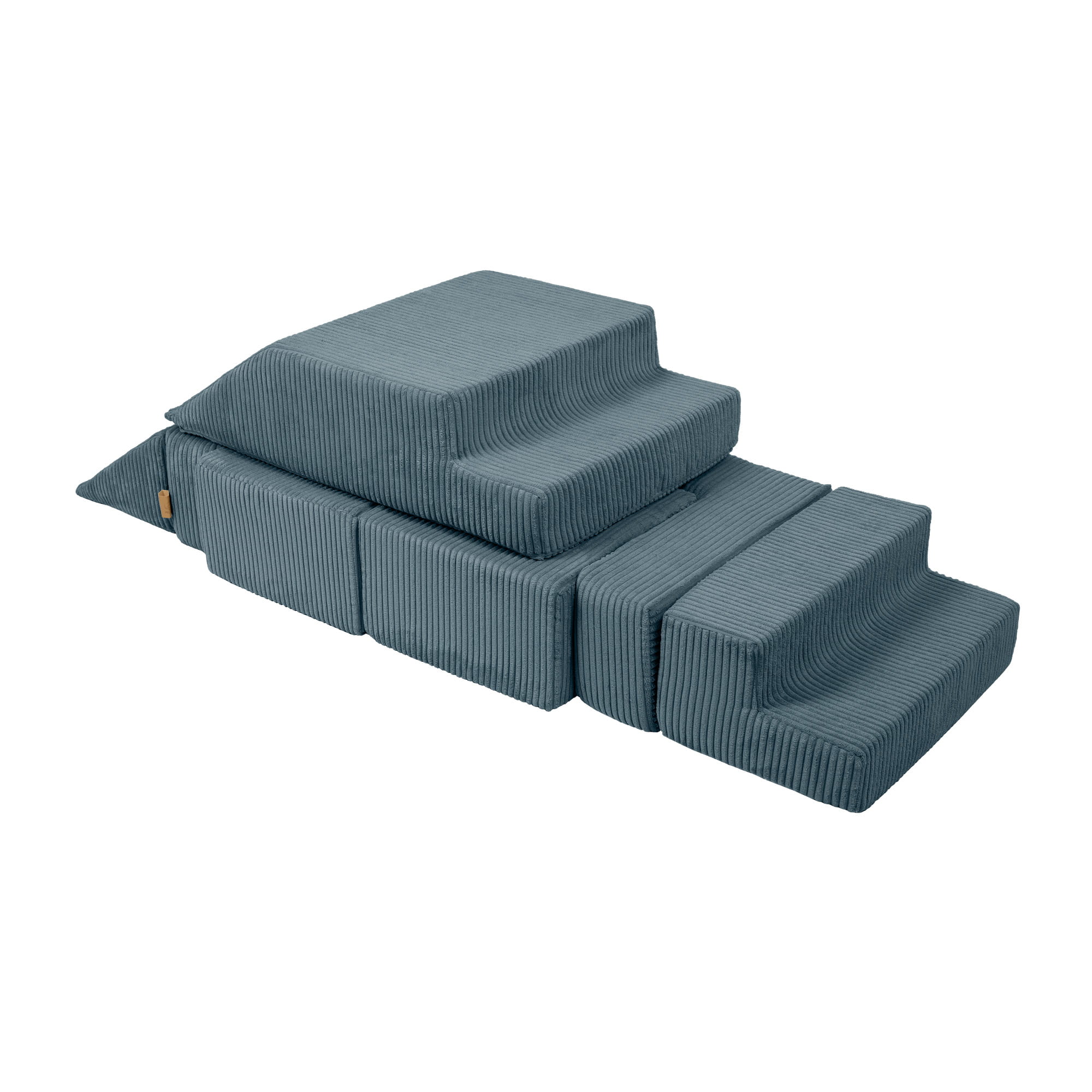 MeowBaby Play Sofa Bricks Aesthetics turquoise, 100 balls - own color selection
