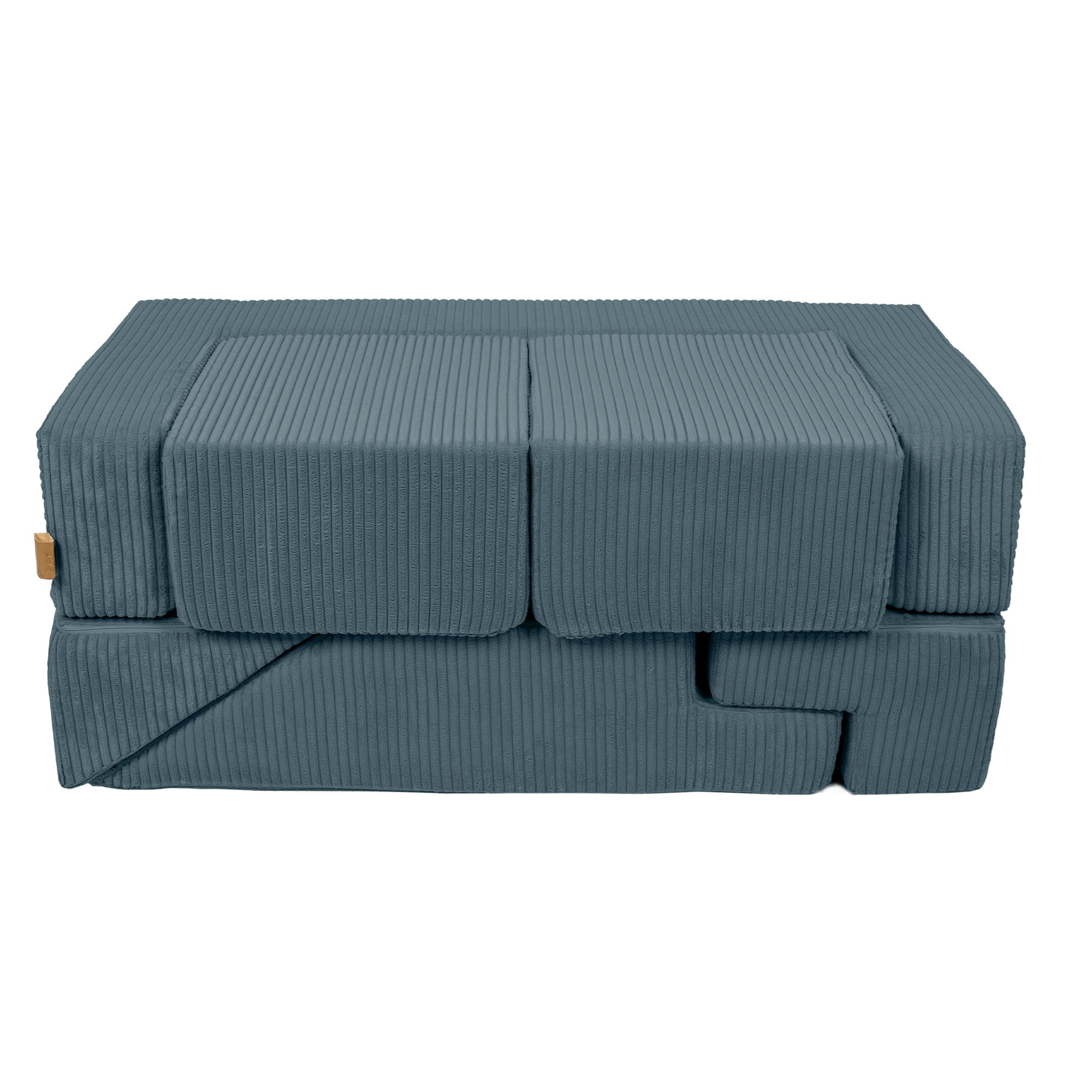 MeowBaby Play Sofa Bricks Aesthetics turquoise, 100 balls - own color selection