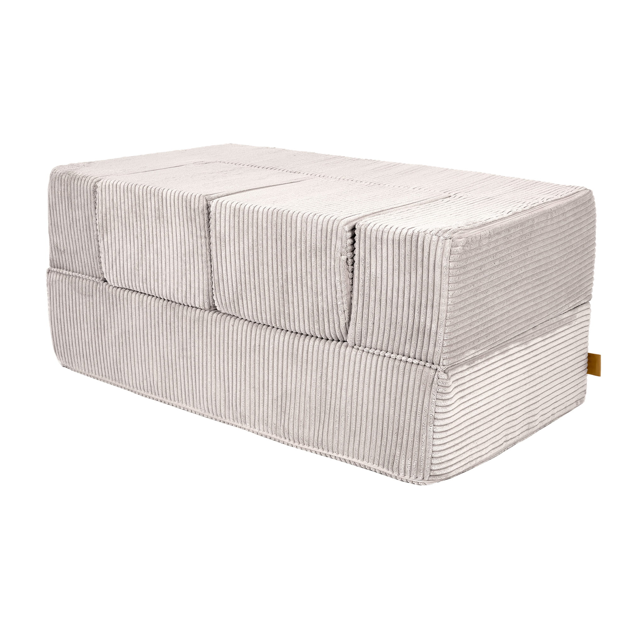 MeowBaby Play Sofa Cube Aesthetics - ecru/beige