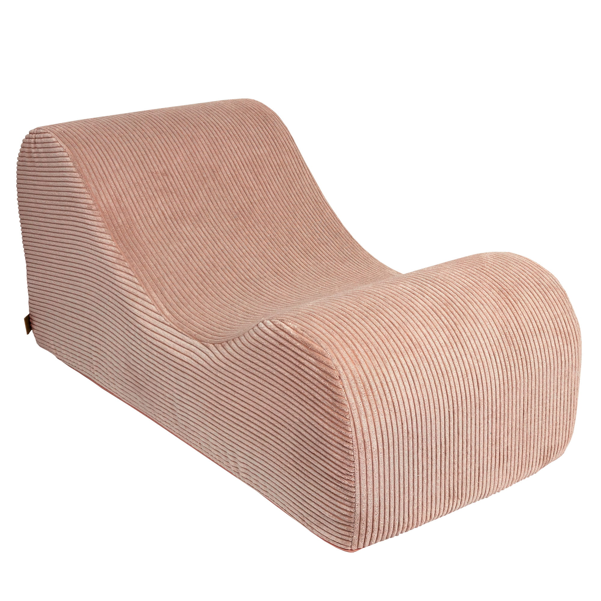 MeowBaby Sitzsack Wave Lounger Aesthetic - powder pink