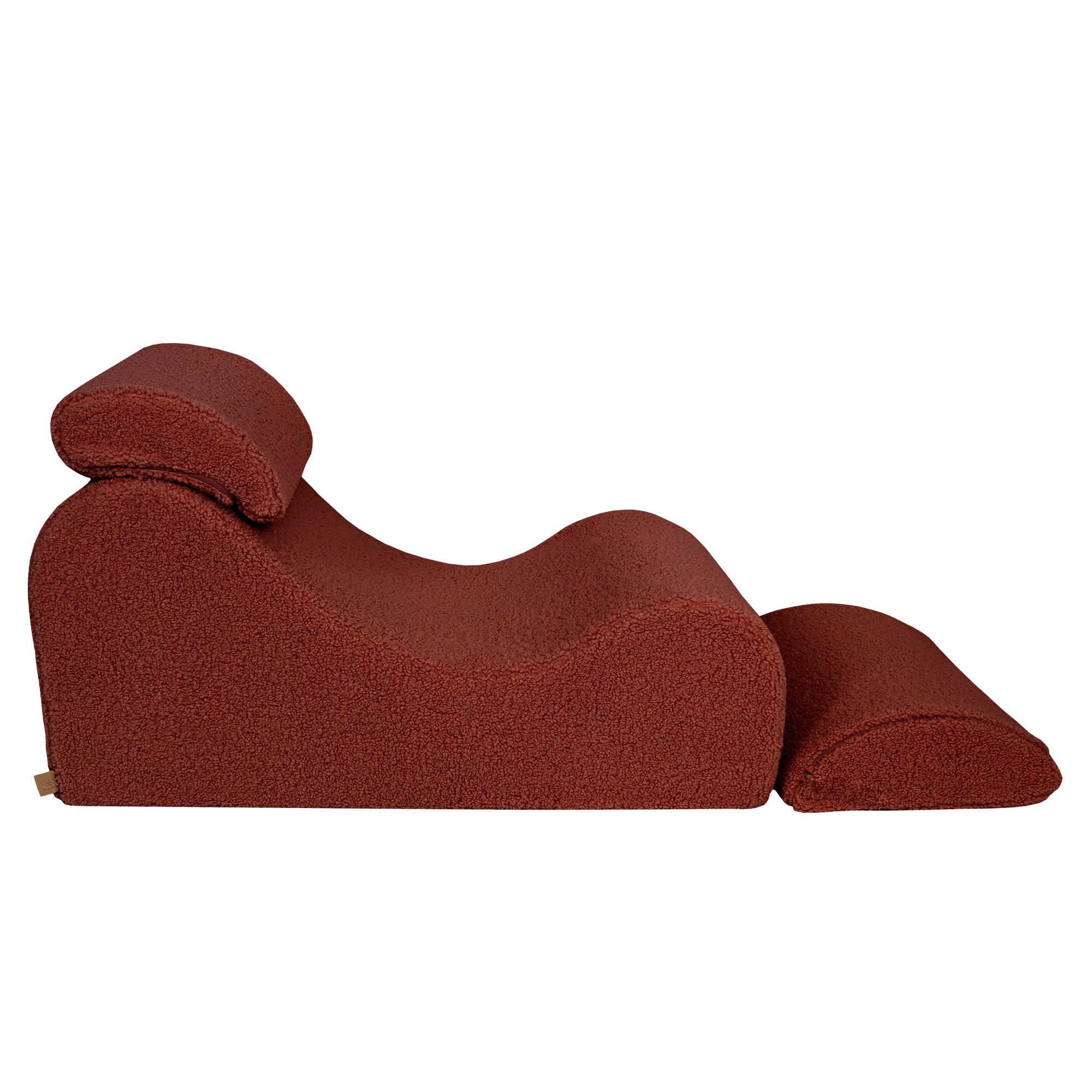 MeowBaby Sitzsack Wave Lounger Bearly - braun
