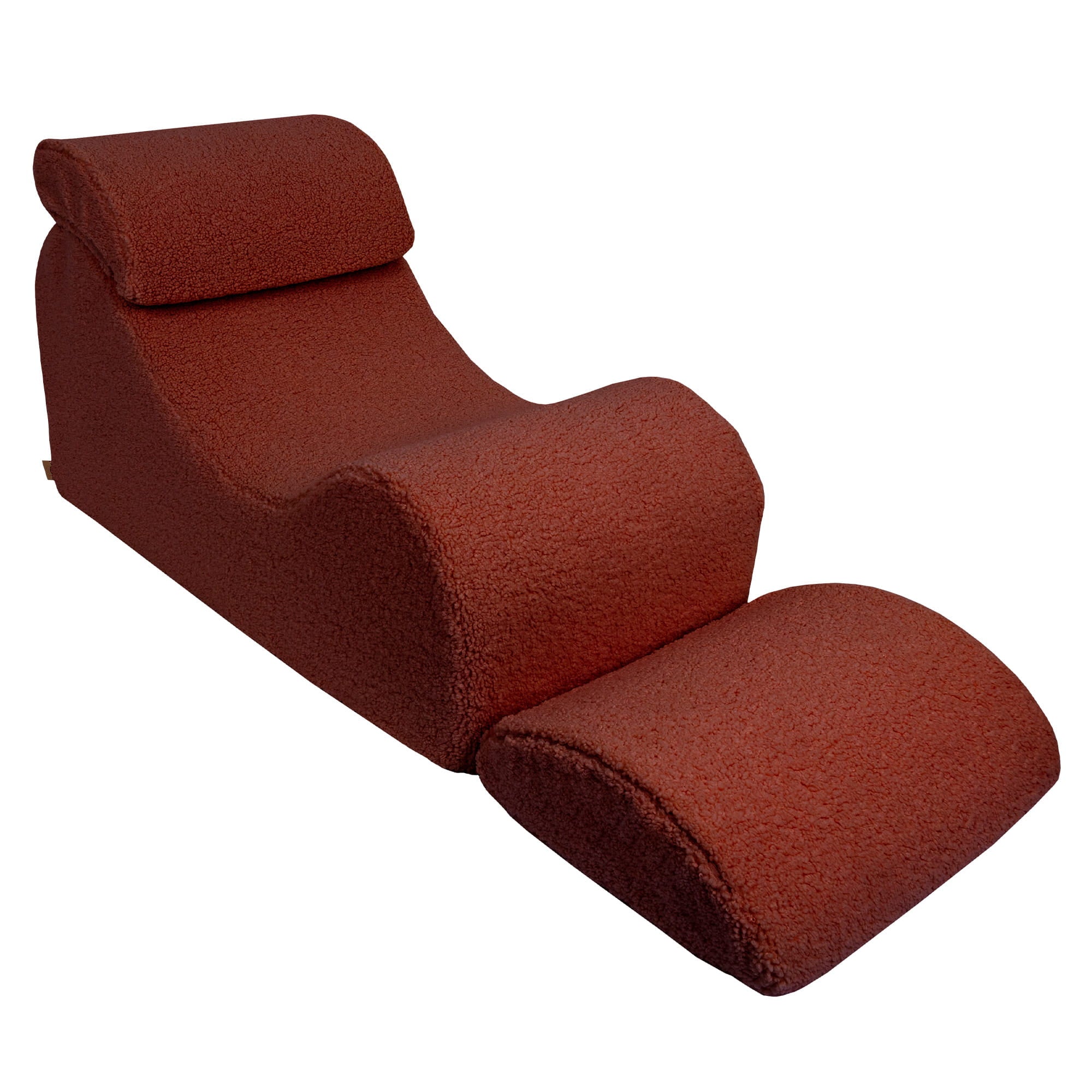MeowBaby Sitzsack Wave Lounger Bearly - braun