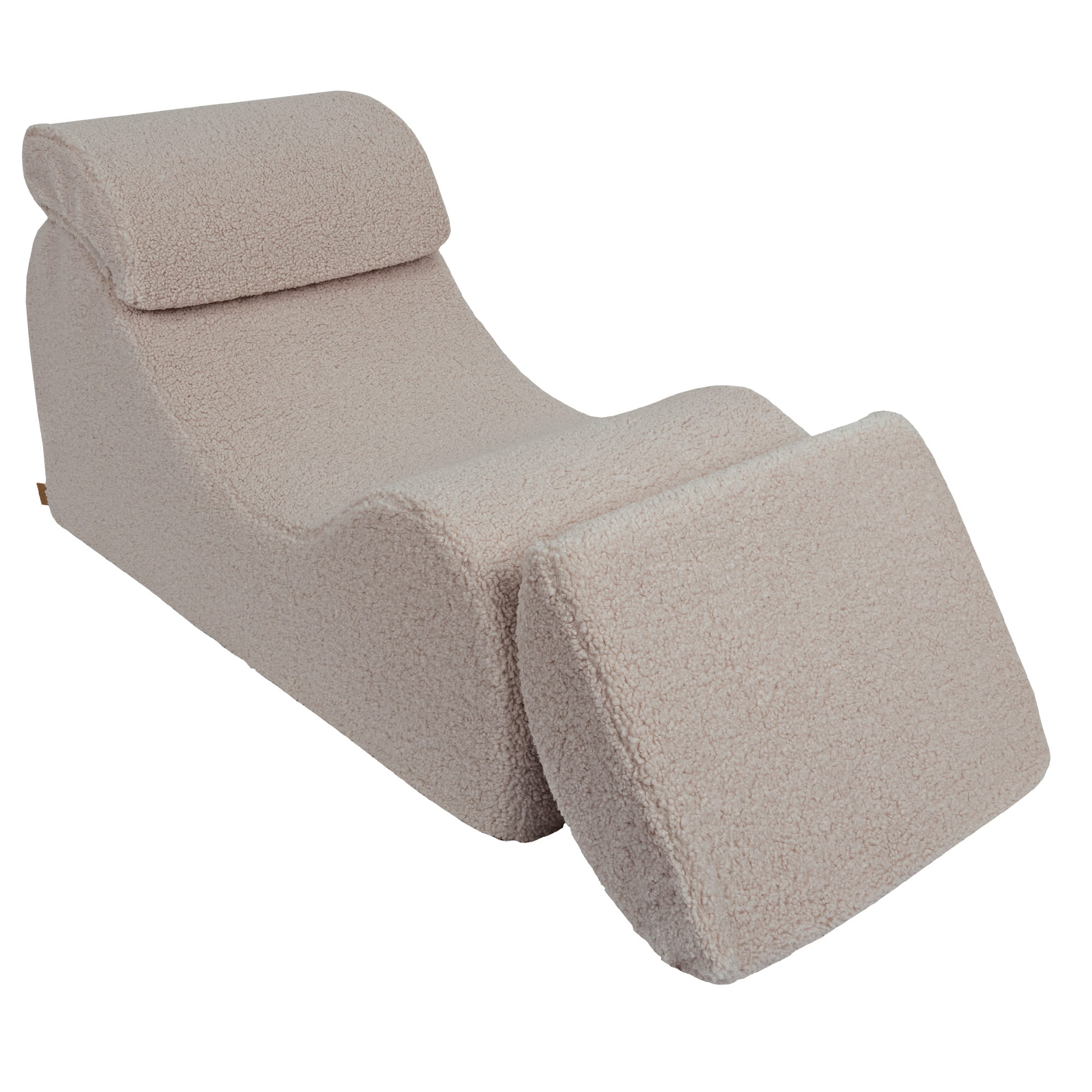 MeowBaby Sitzsack Wave Lounger Bearly - taupe