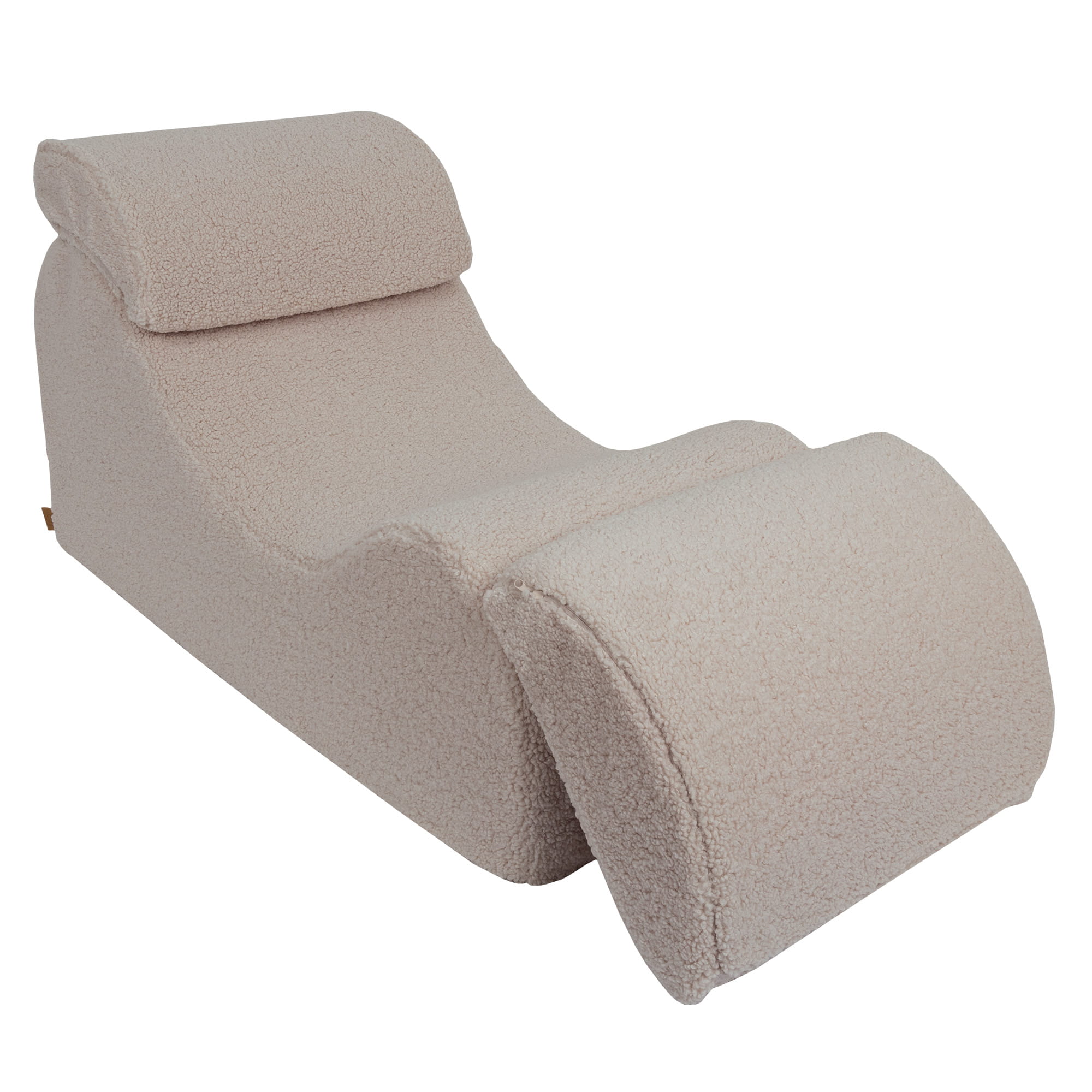 MeowBaby Sitzsack Wave Lounger Bearly - taupe