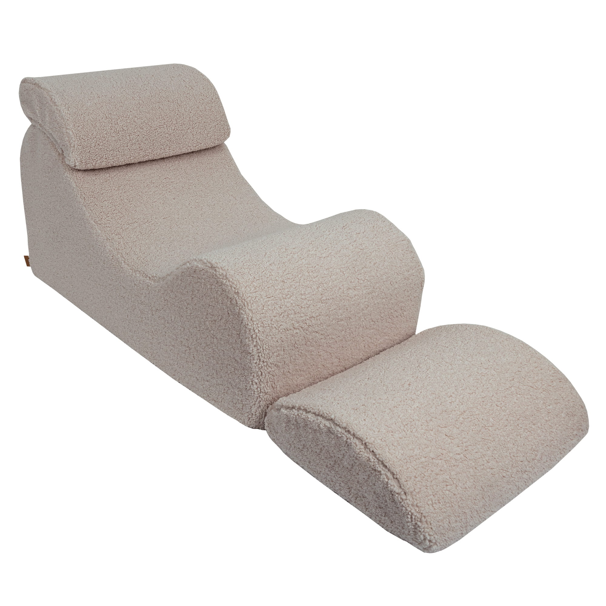 MeowBaby Sitzsack Wave Lounger Bearly - taupe