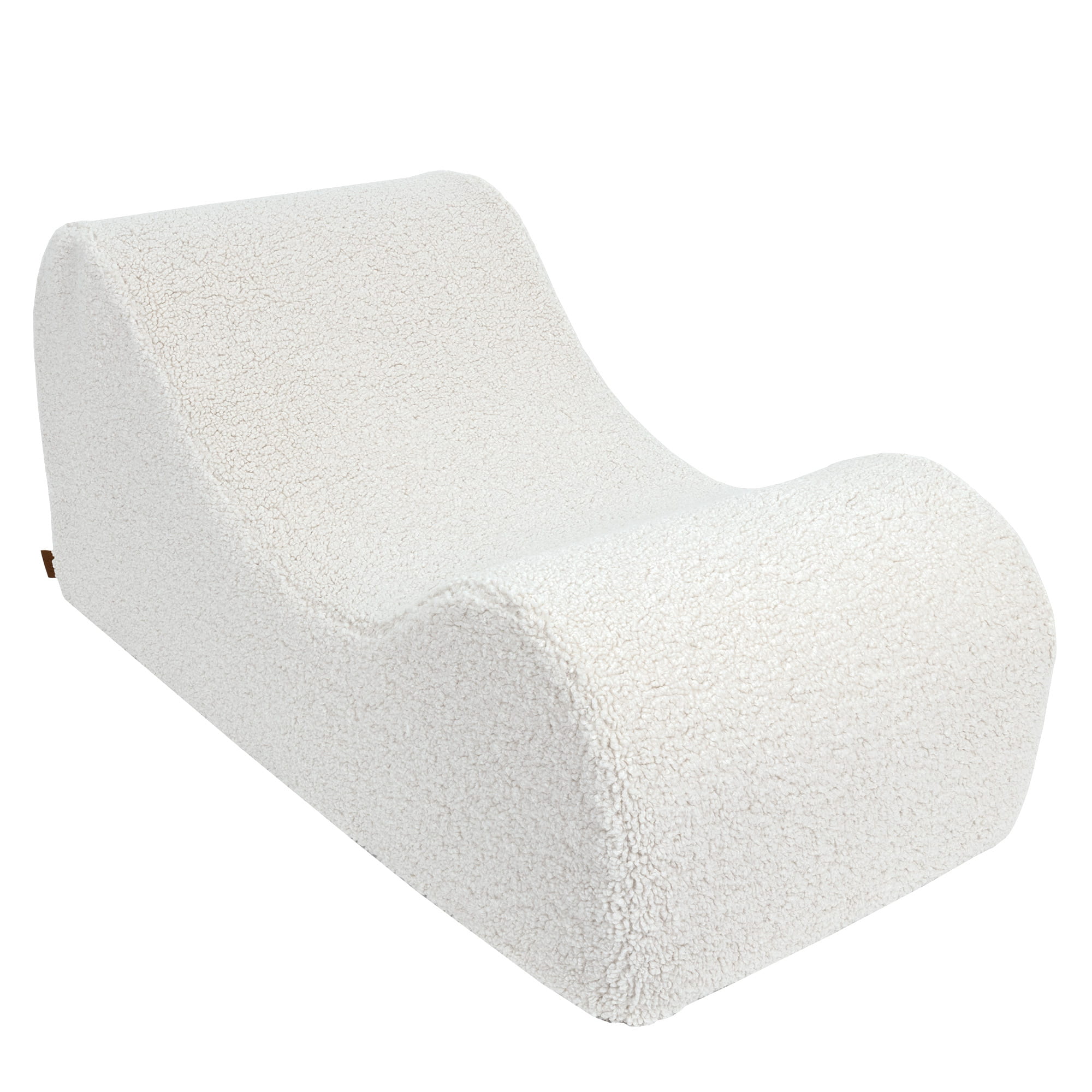 MeowBaby Sitzsack Wave Lounger Bearly - beige/creme