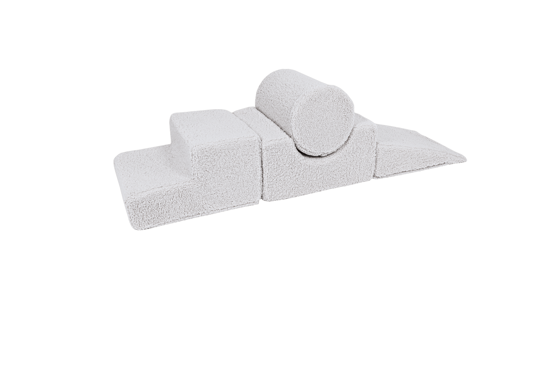 MeowBaby Shape Set Bearly 4-elements - cream/white