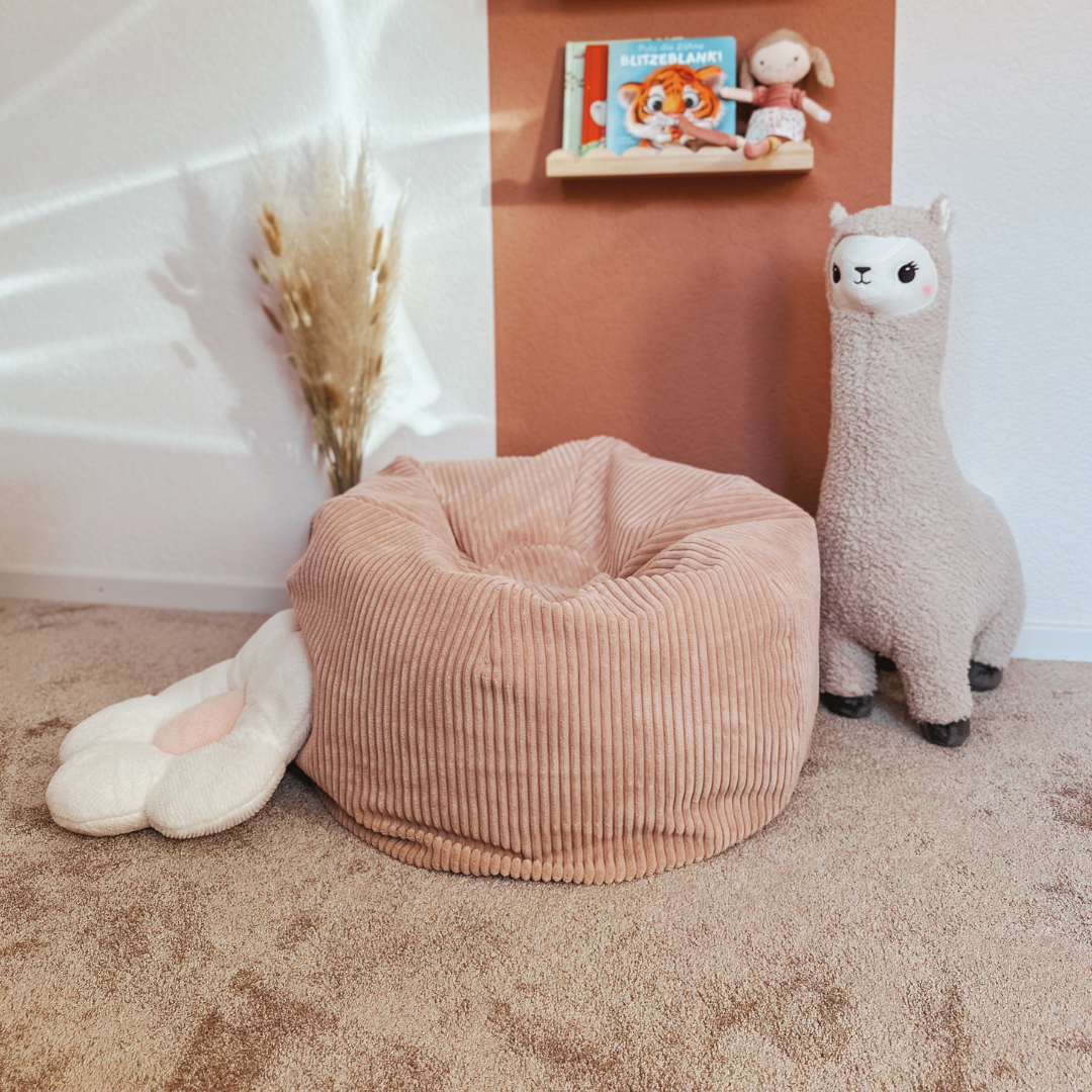 MeowBaby Sitzsack Ästhetik Floreo - Classic Cord Edition