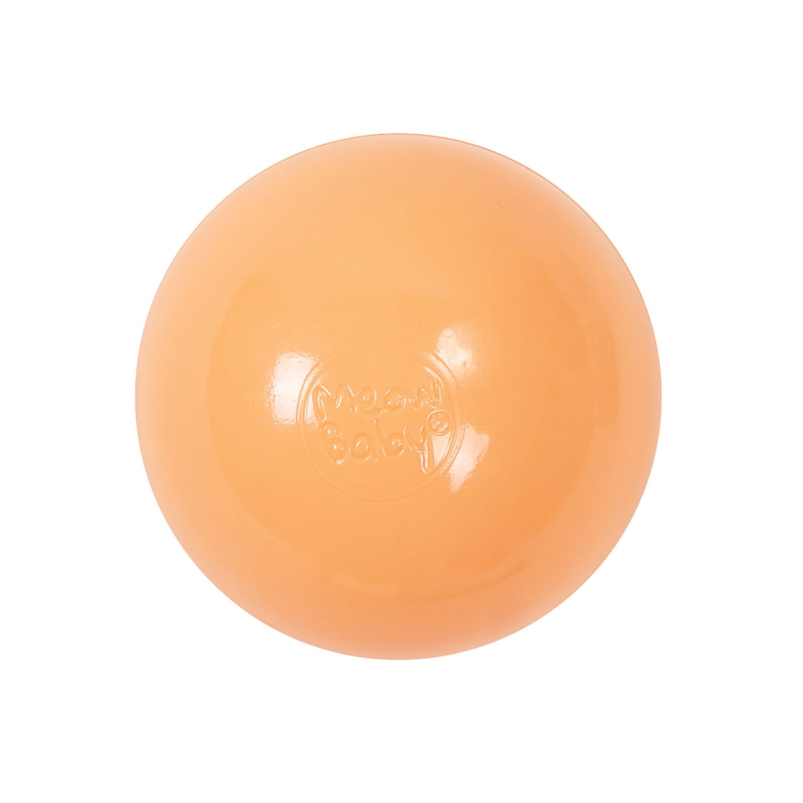 MeowBaby Ballset für Bällebad, 7cm, 50 Stck: Peach