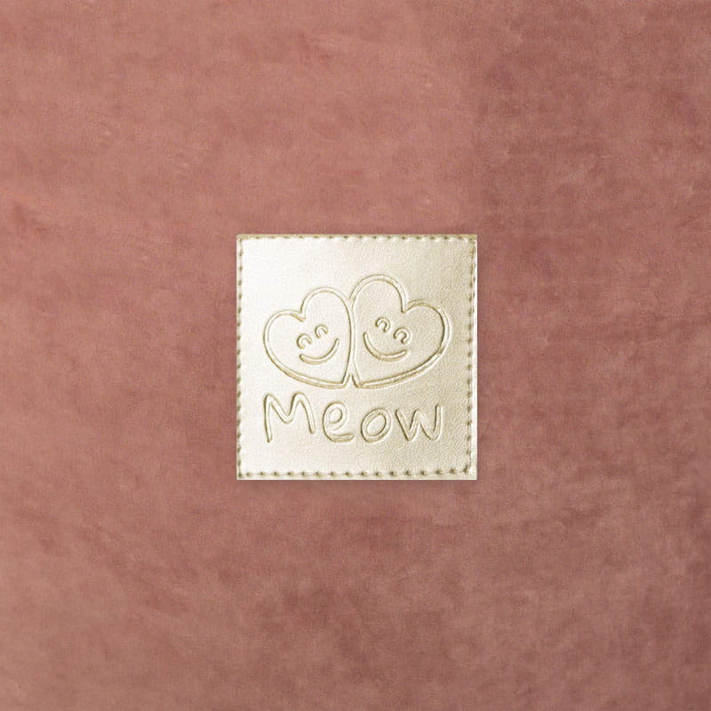 MeowBaby cover for ball pit 90x30cm, Velvet, Marsala Red