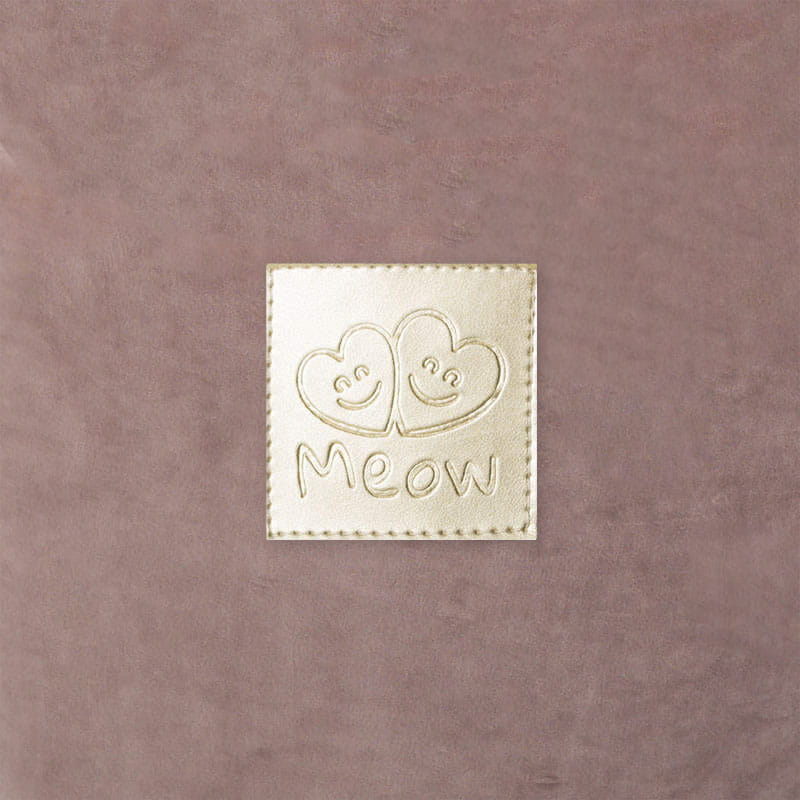 MeowBaby cover for ball pit 90x40cm, Velvet, Beige