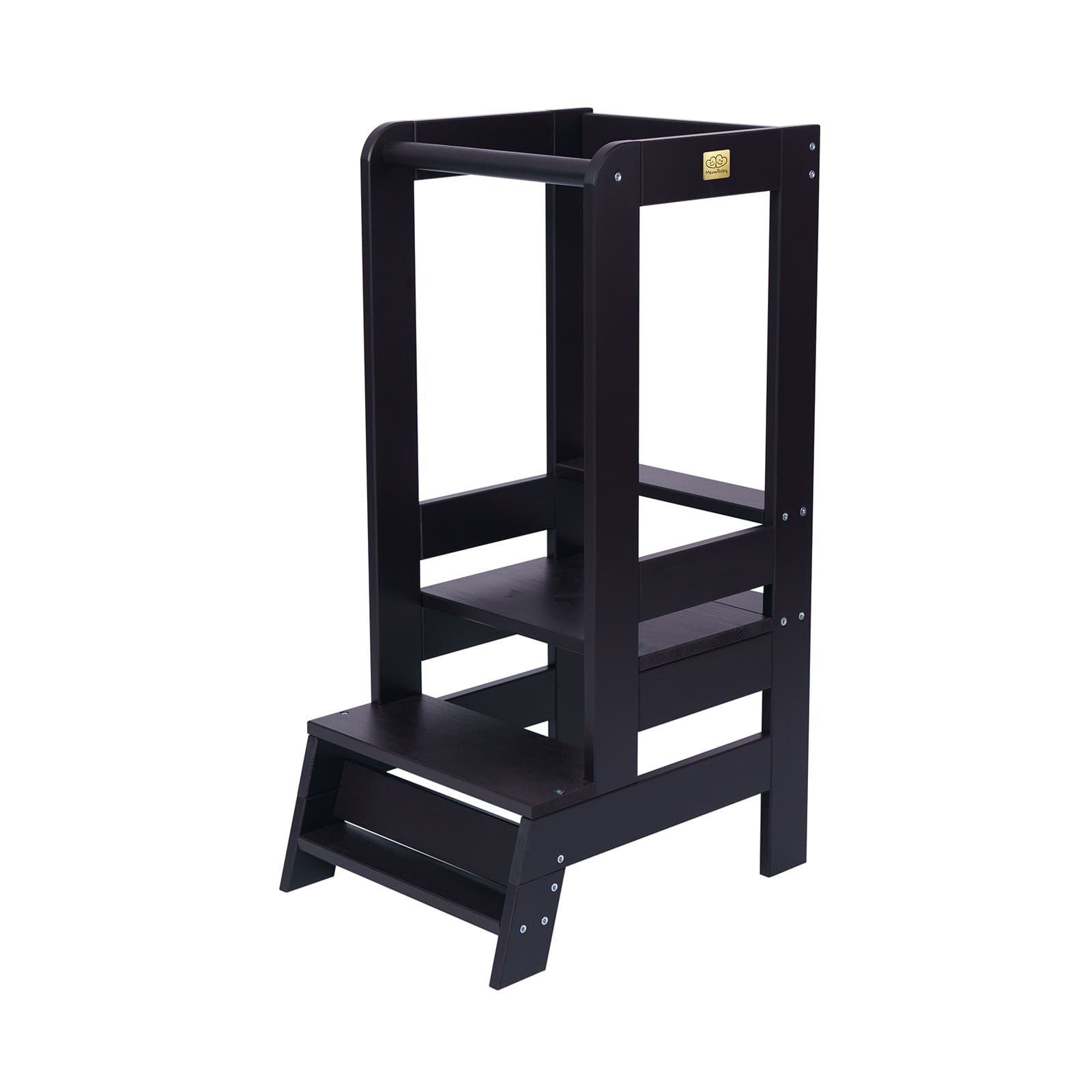 MeowBaby Learning Tower/Kitchen Helper - Black