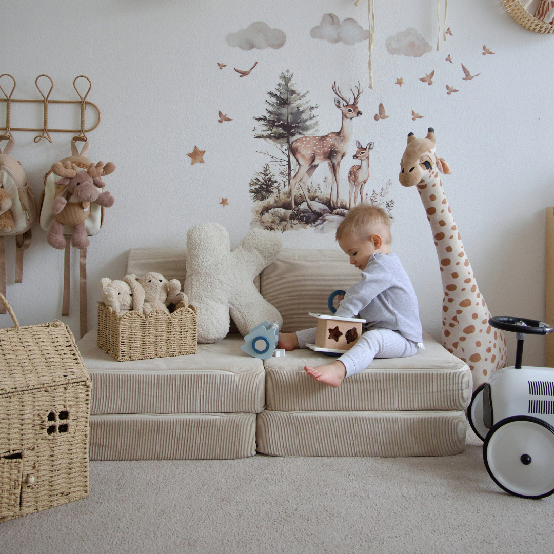 MeowBaby Spielsofa Mini Basic Cord Premium