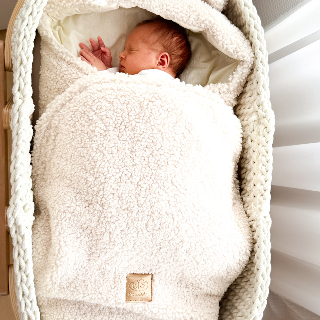 MeowBaby Einschlagdecke mit Bärenohren Bearly