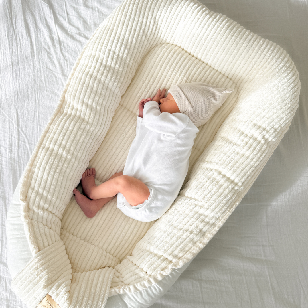 MeowBaby Babynestchen Cord für Neugeborene