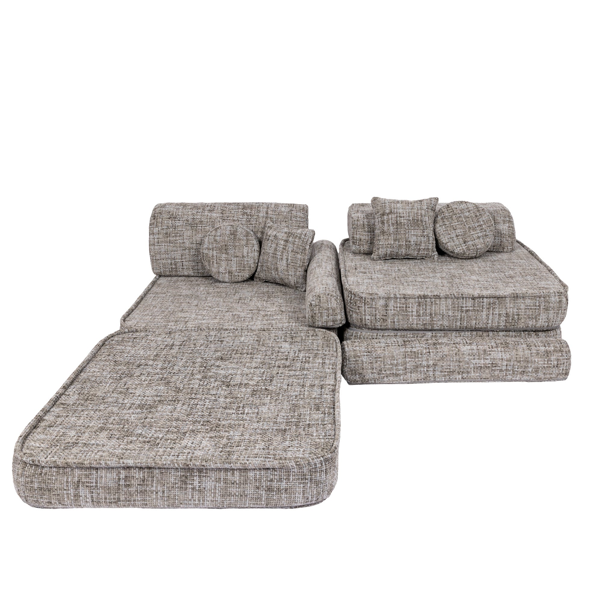 Meowbaby Tangle Kids Play Sofa - Modular Play Couch | 8 Pieces