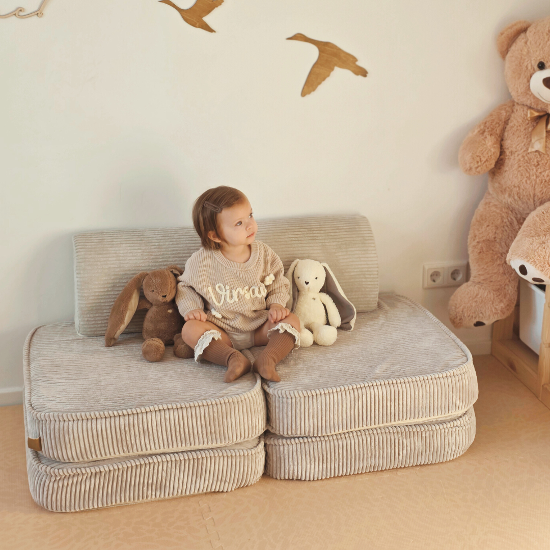 MeowBaby Spielsofa Mini Basic Ästhetik Cord