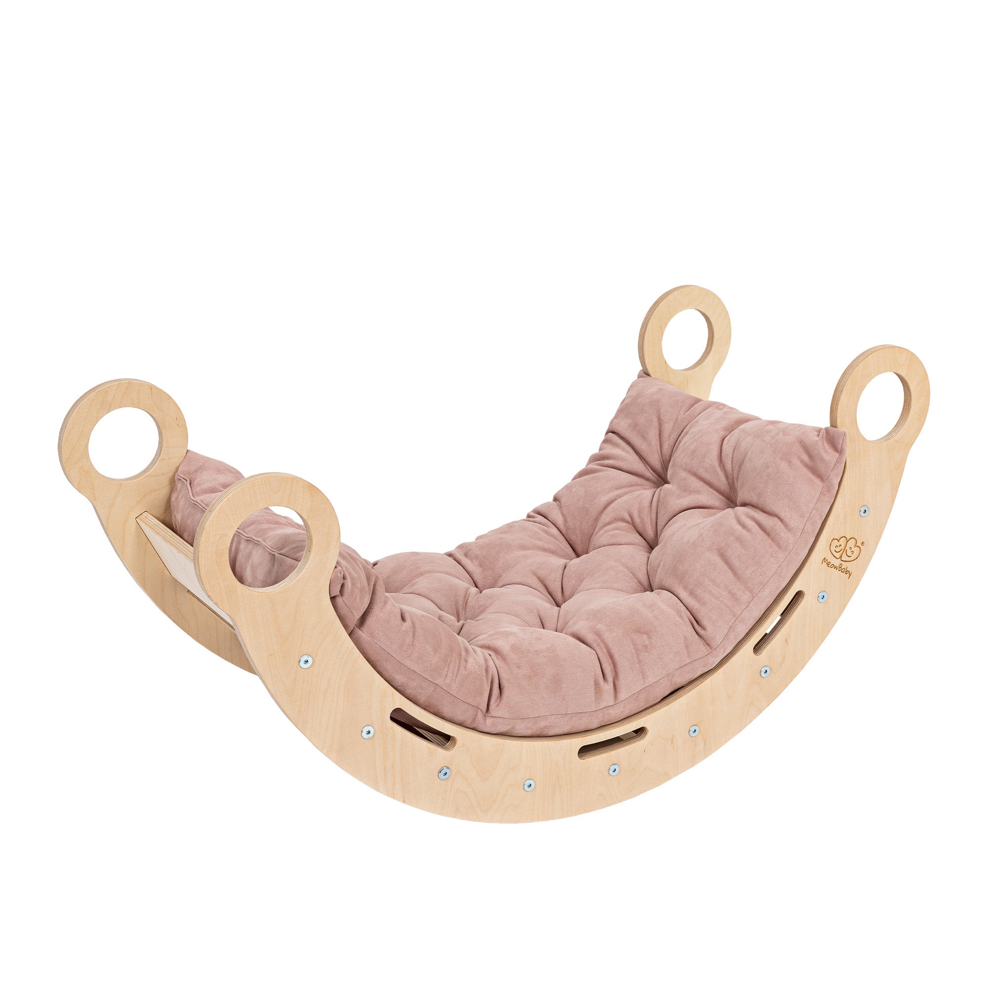 MeowBaby Dream Rocker Balancewippe/Schaukel L - natur