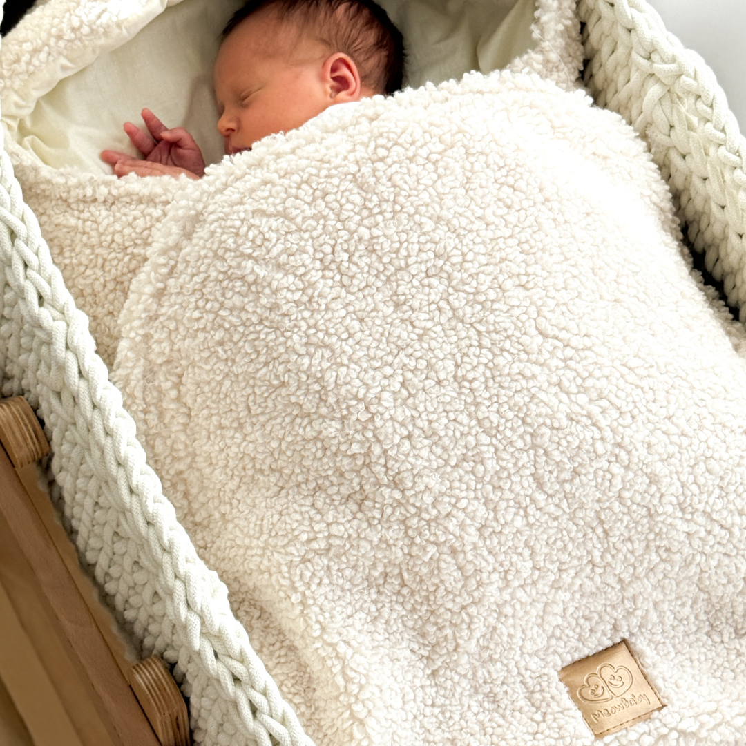 MeowBaby Einschlagdecke mit Bärenohren Bearly