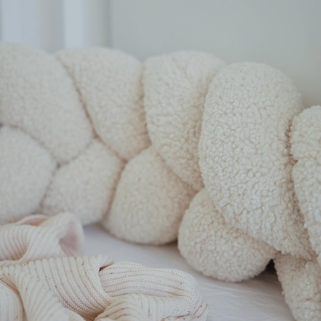 MeowBaby Geflochtene Bettschlange Bearly (1,5 - 3 m)