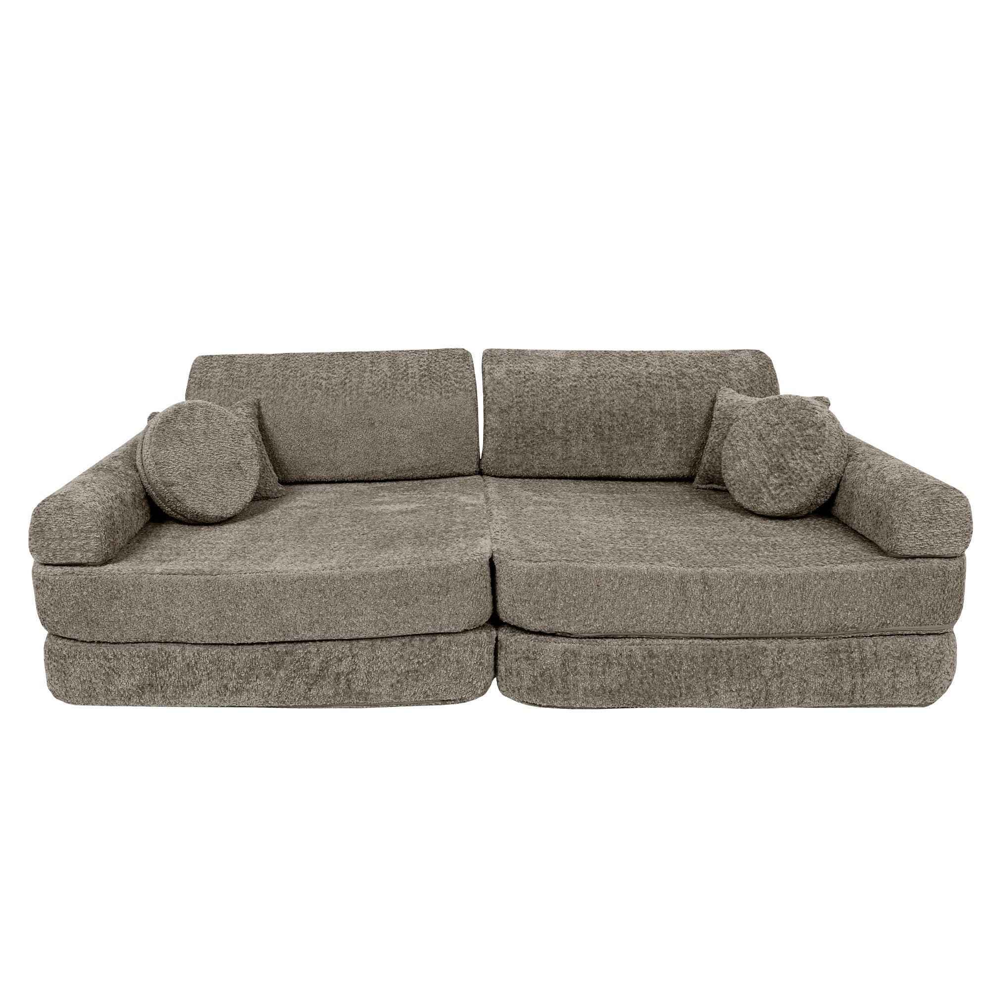 MeowBaby Play Sofa Premium Bouclé - taupe