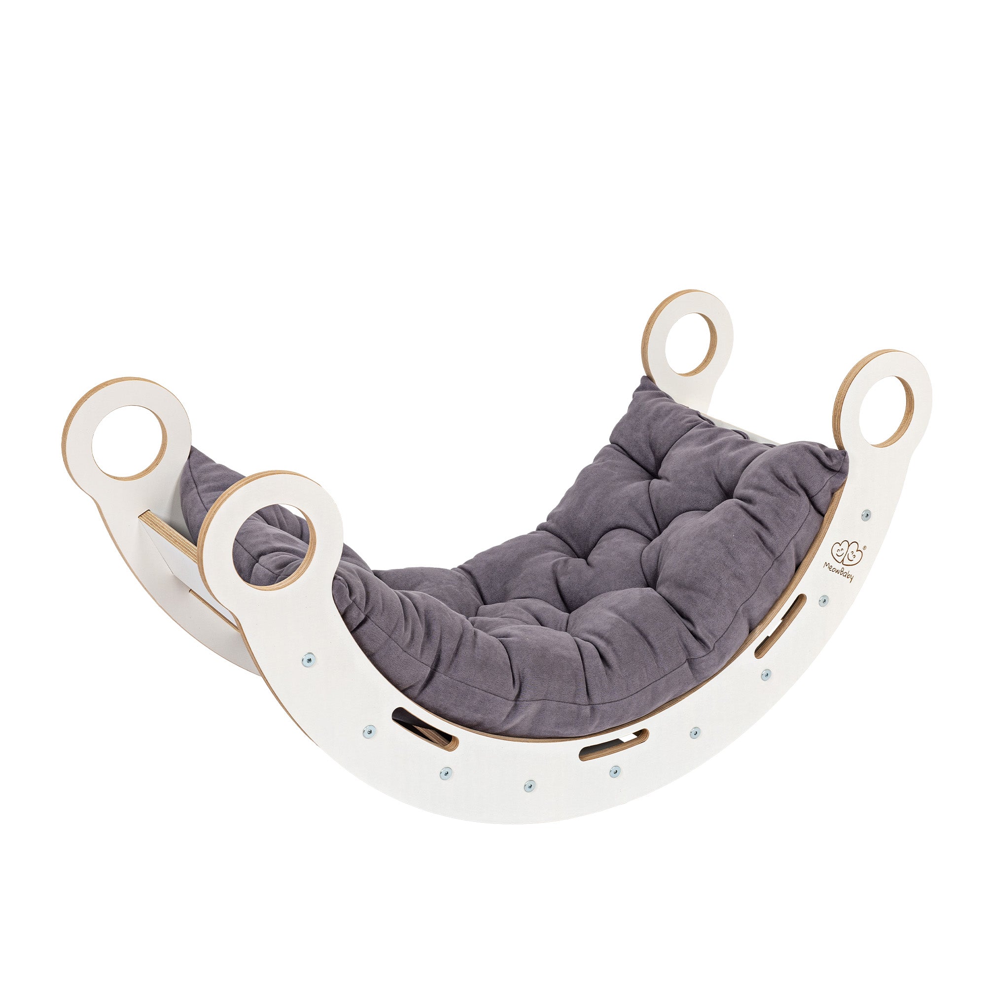 MeowBaby Dream Rocker Balancewippe/Schaukel S - weiß