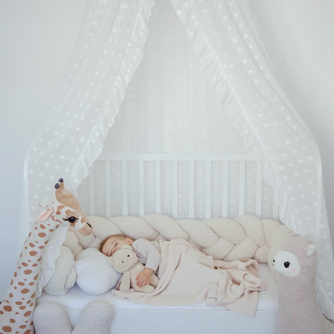 MeowBaby Geflochtene Bettschlange Bearly, 2 m