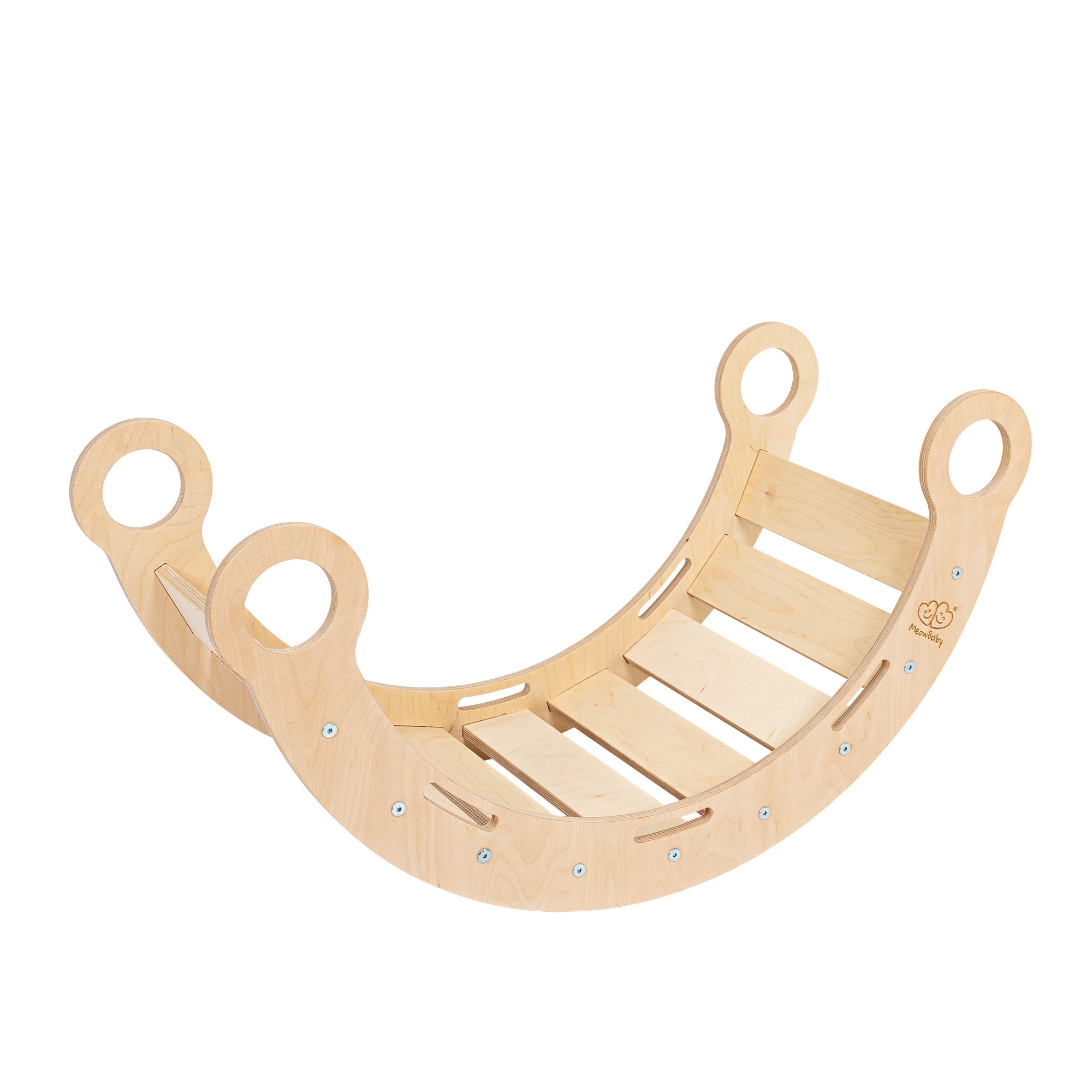 MeowBaby Dream Rocker Balancewippe/Schaukel L - natur
