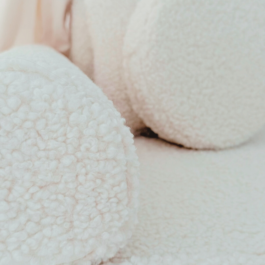 MeowBaby Play Sofa Mini Plus Bearly - beige/cream