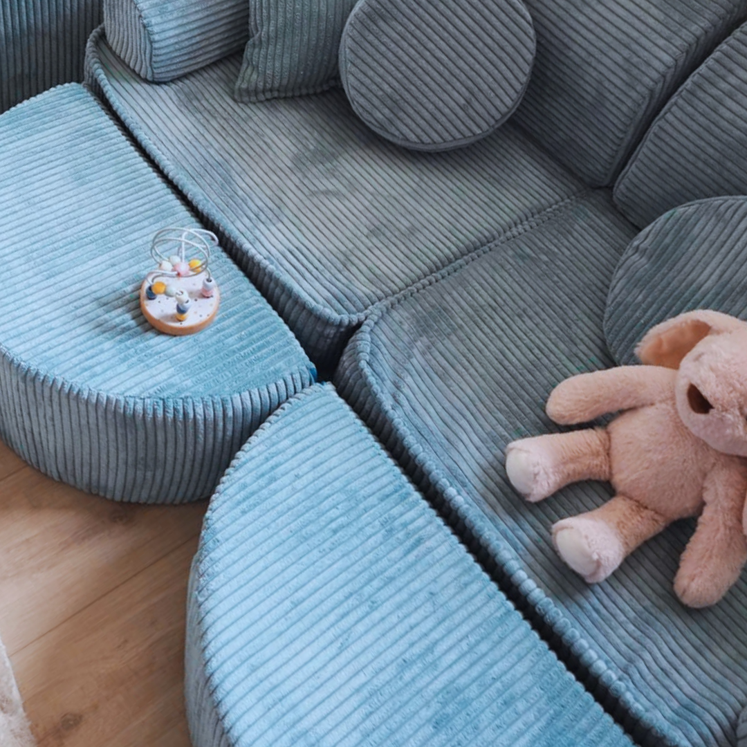 MeowBaby Spielsofa Ästhetik Cord Mini Max - Classic Cord Edition