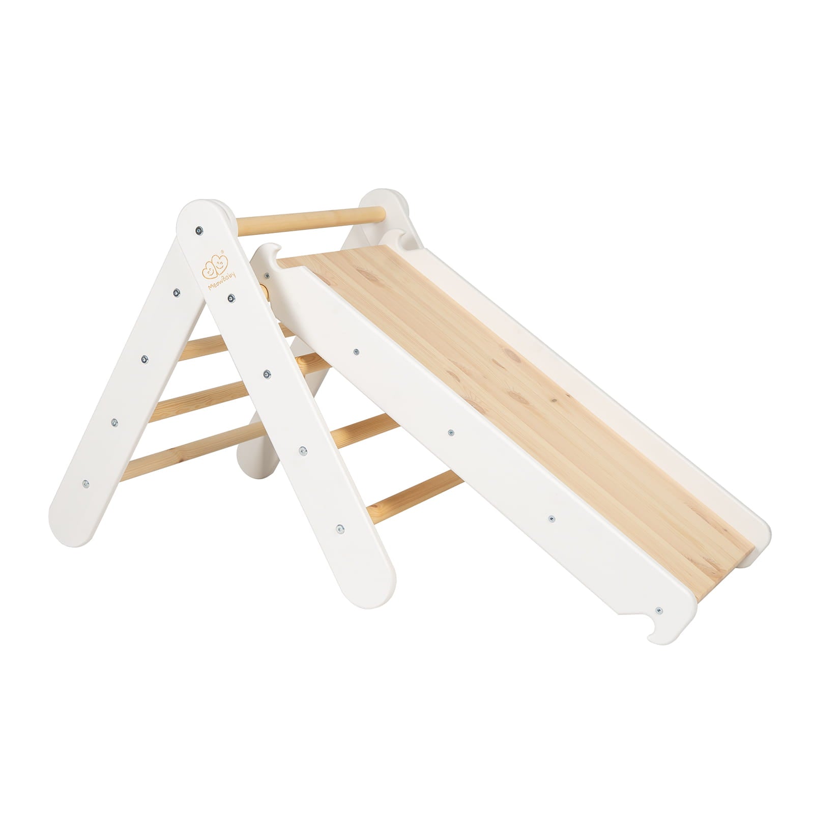 MeowBaby Slide/Climbing Wall - White
