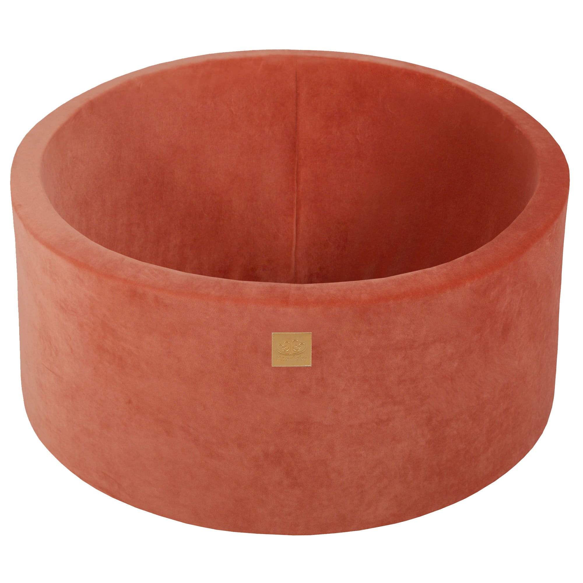 MeowBaby ball pit Velvet ecru 90x40 cm, 300 balls - custom color selection