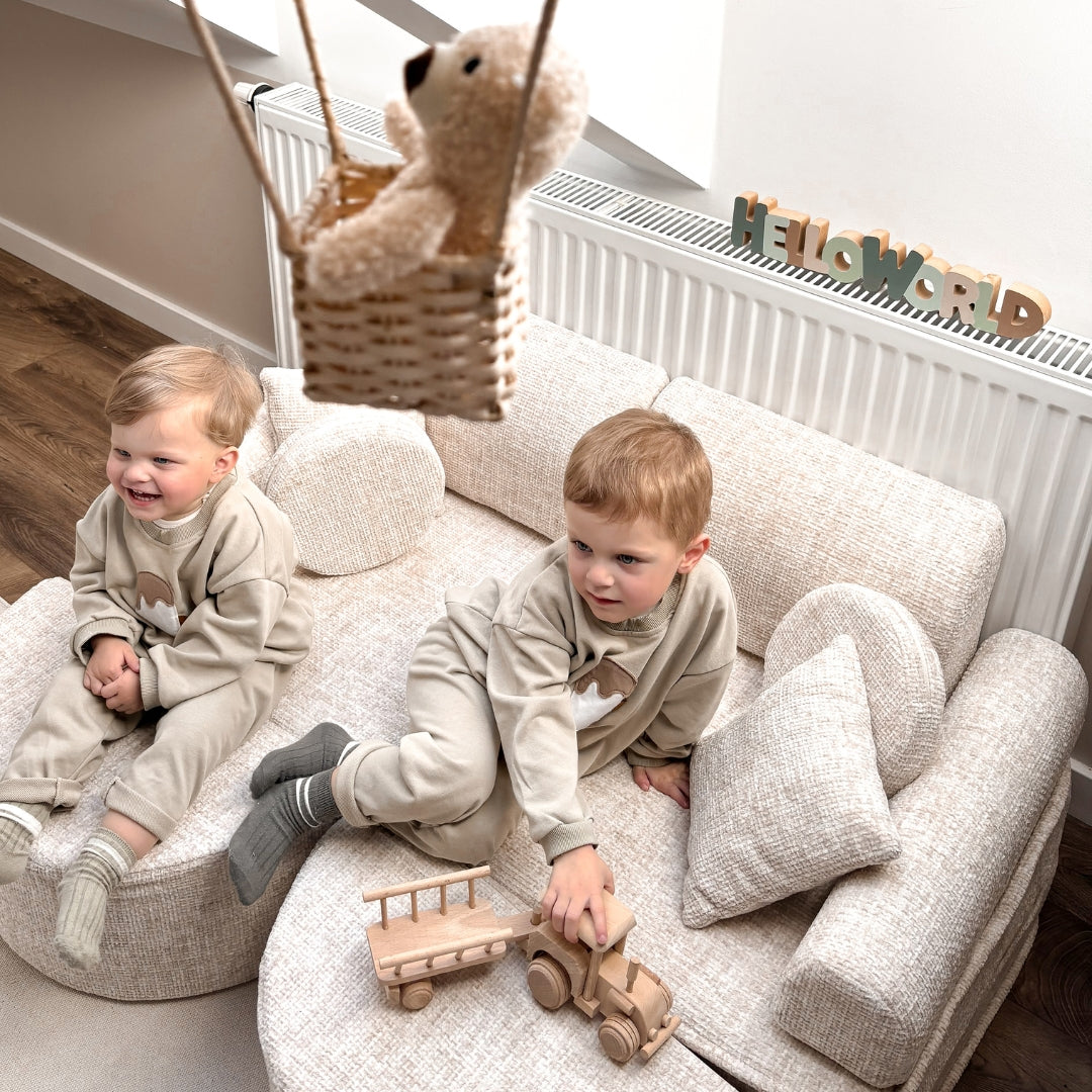 MeowBaby Spielsofa Mini Max Tangle - Cozy Chenille Edition