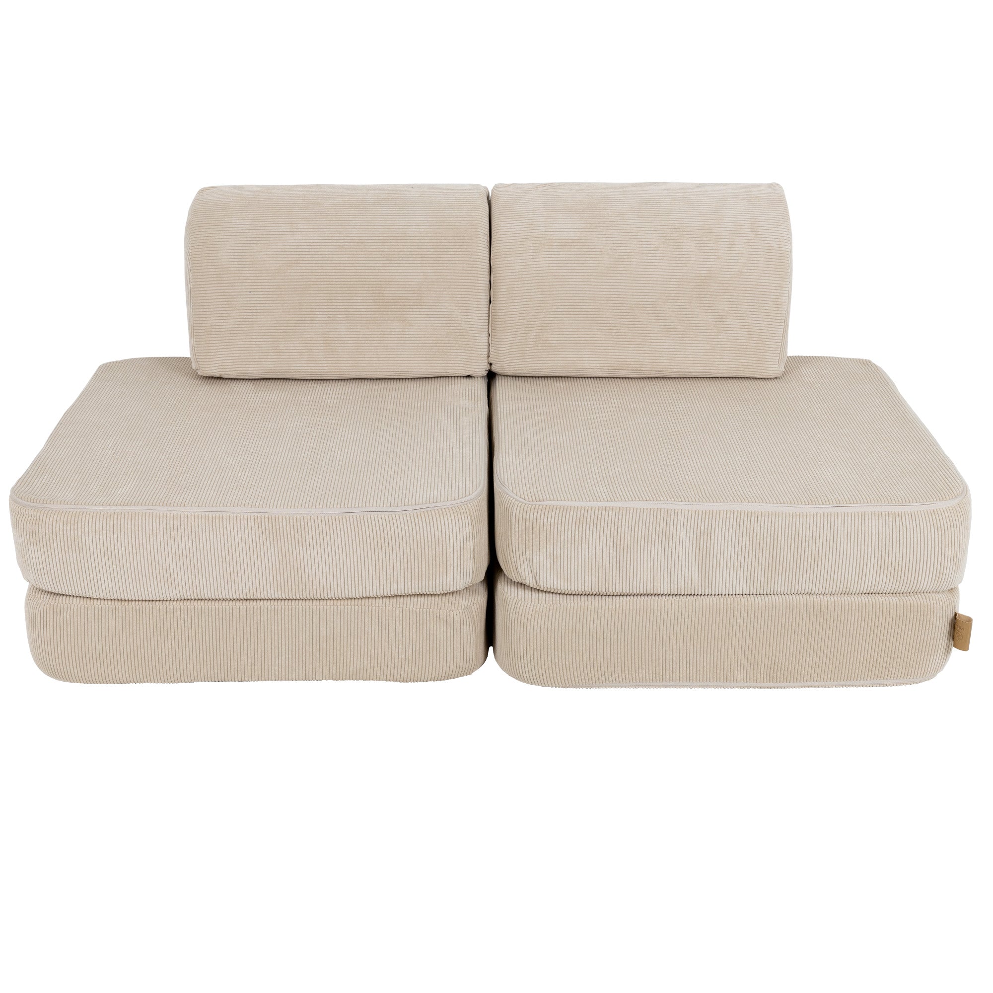 MeowBaby Play Sofa Mini Basic Cord Premium - beige