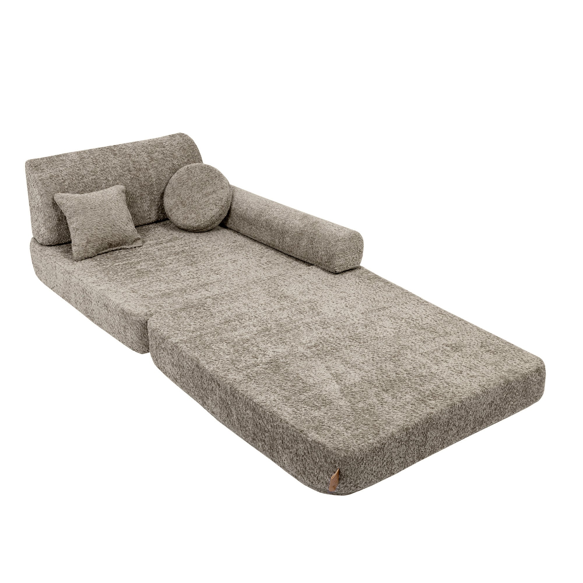 MeowBaby Play Sofa Premium Bouclé - taupe
