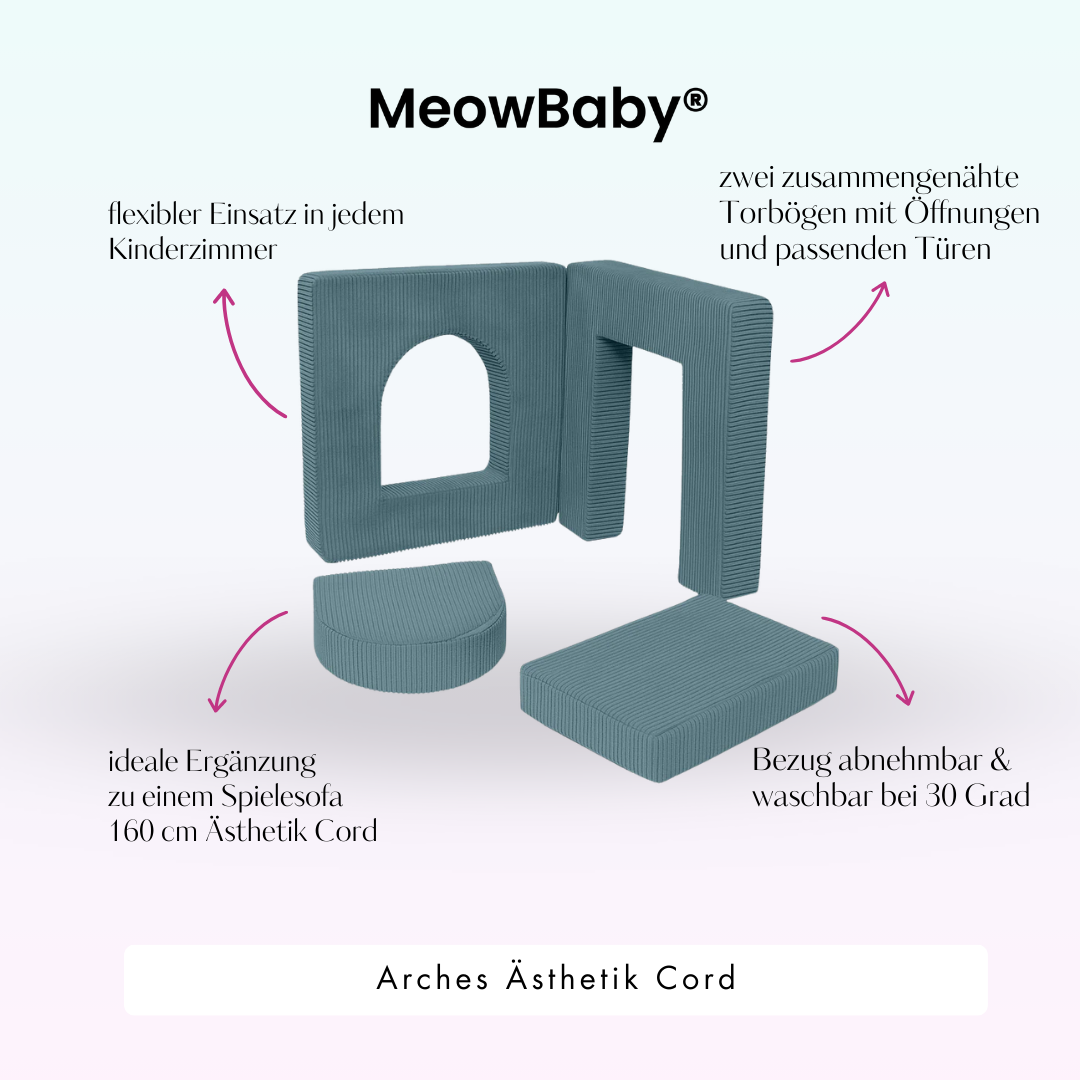 Meowbaby Arches Ästhetik Cord 160cm - Classic Cord Edition