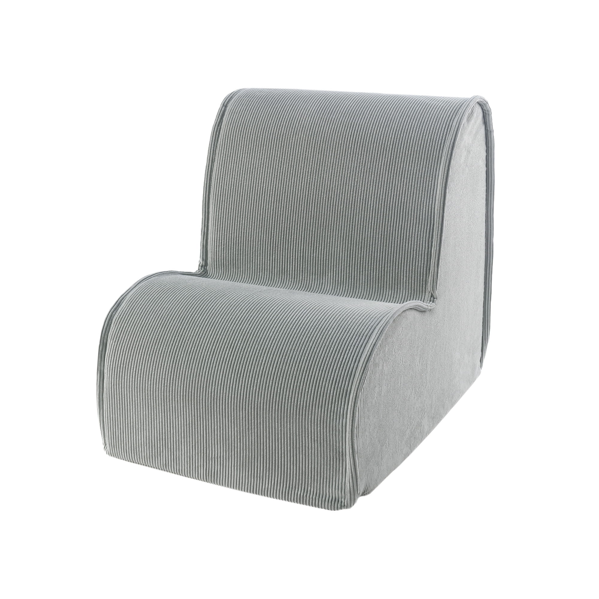 MeowBaby Chair for Children, Premium Corduroy - Grey