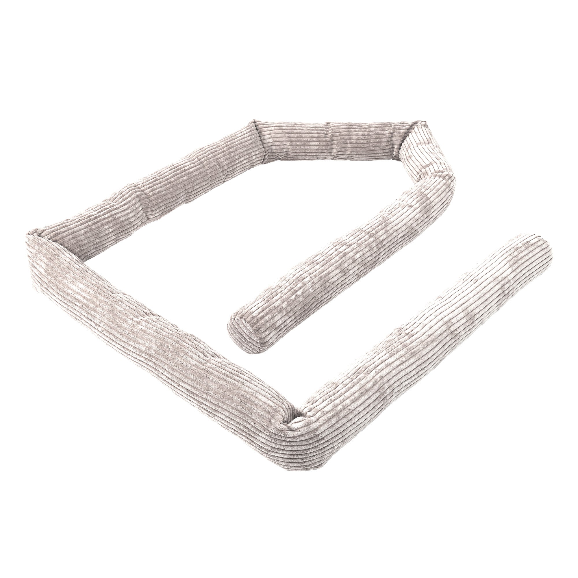 MeowBaby Bettschlange Cord, 2 m - Ästhetik ecru/beige
