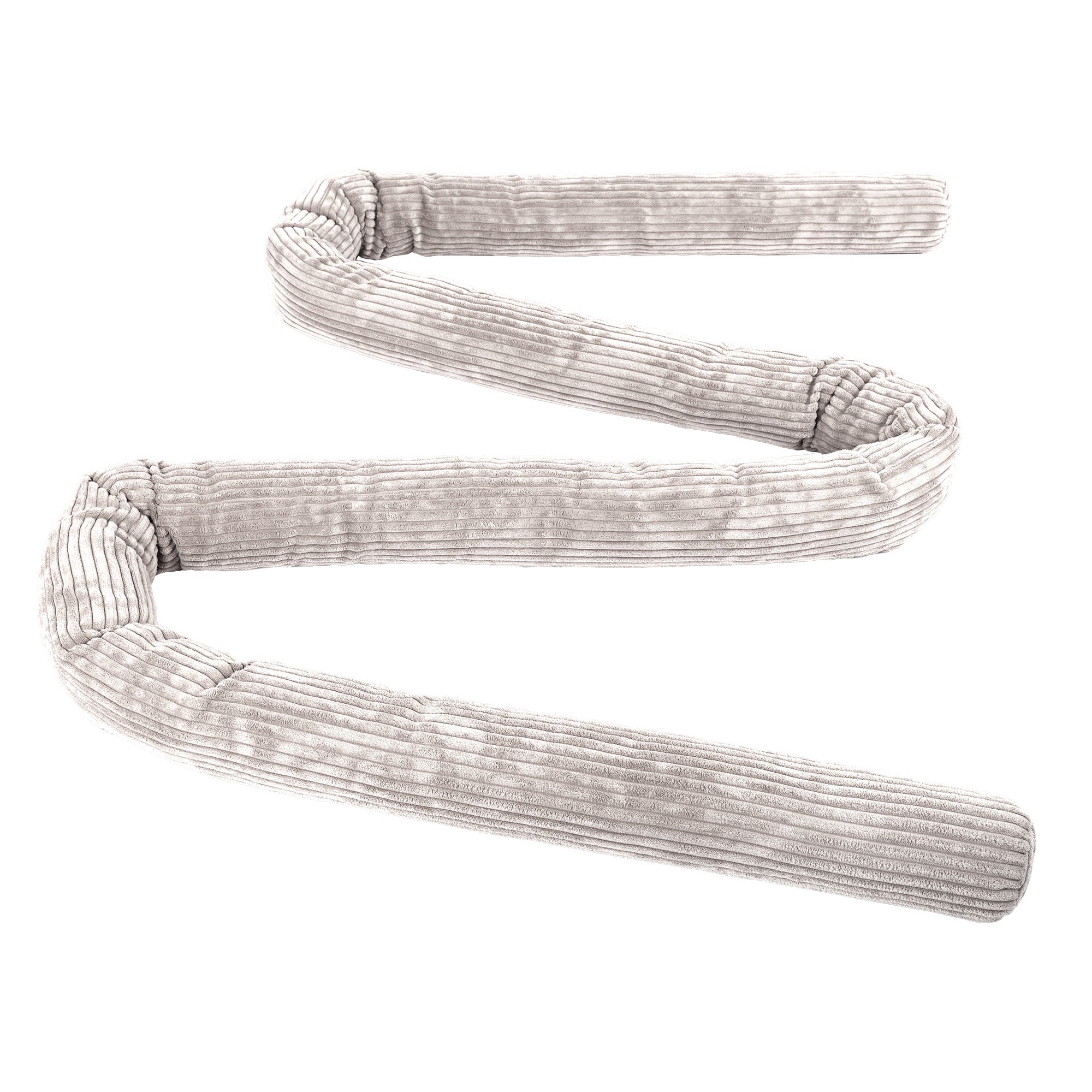 MeowBaby Bettschlange Cord, 2 m - Ästhetik ecru/beige
