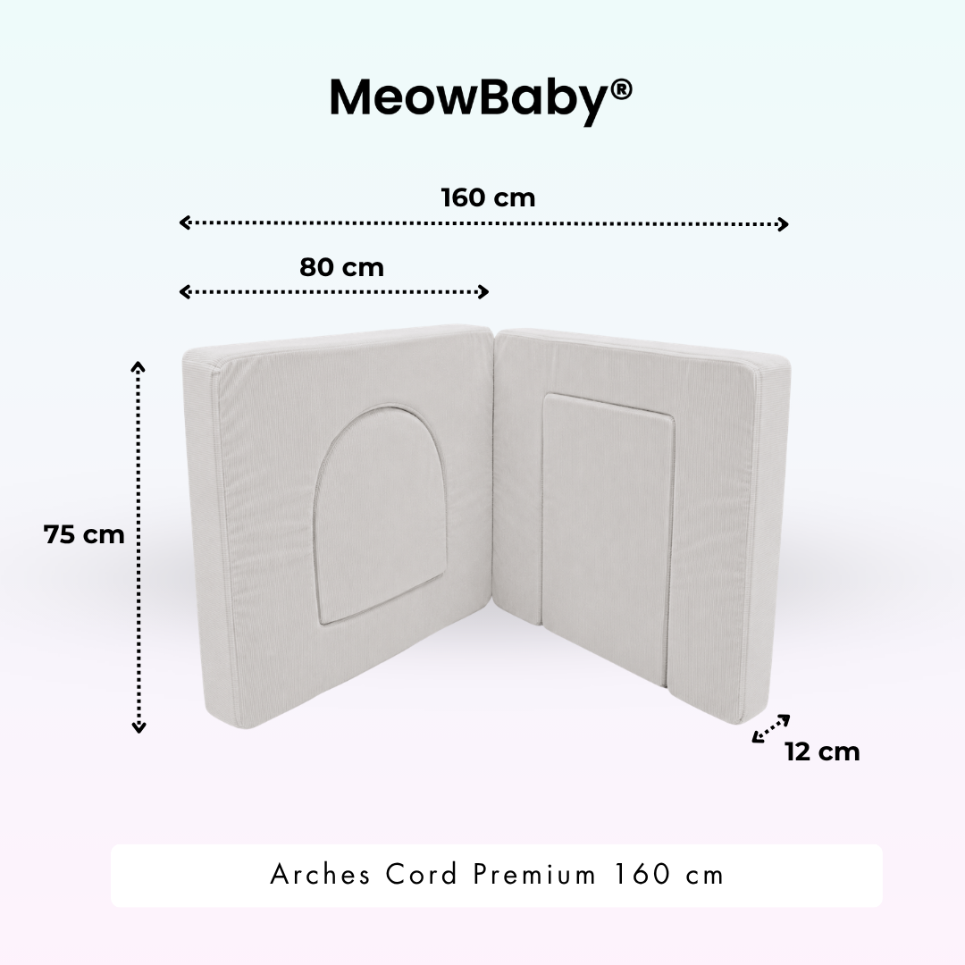 MeowBaby Arches Cord Premium 160 cm - Slim Cord Edition