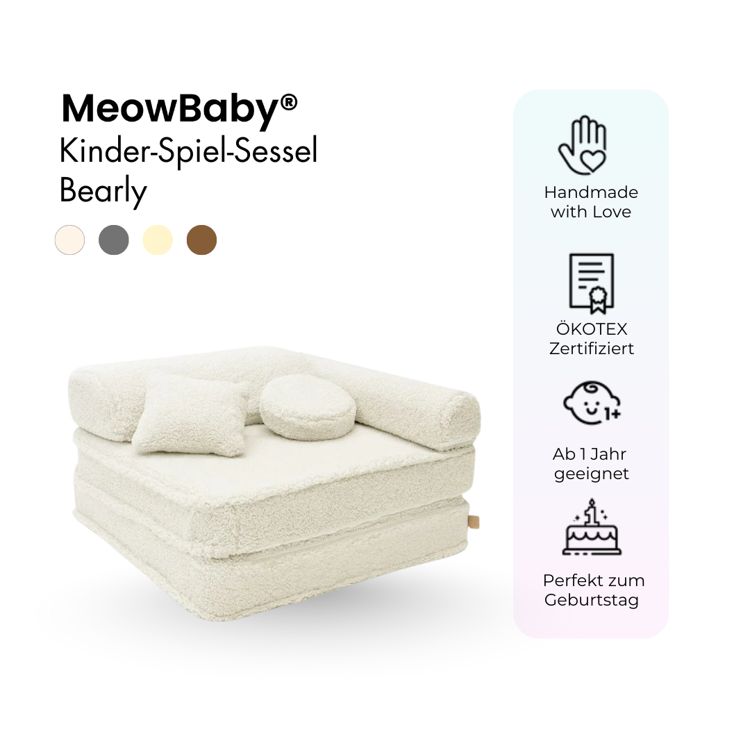 Meowbaby Kinder-Spiel-Sessel Bearly
