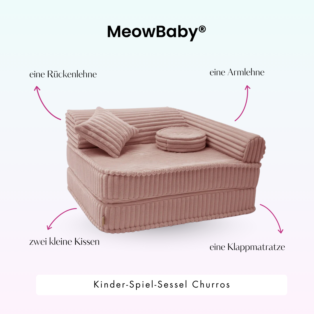 Meowbaby Kinder-Spiel-Sessel Churros