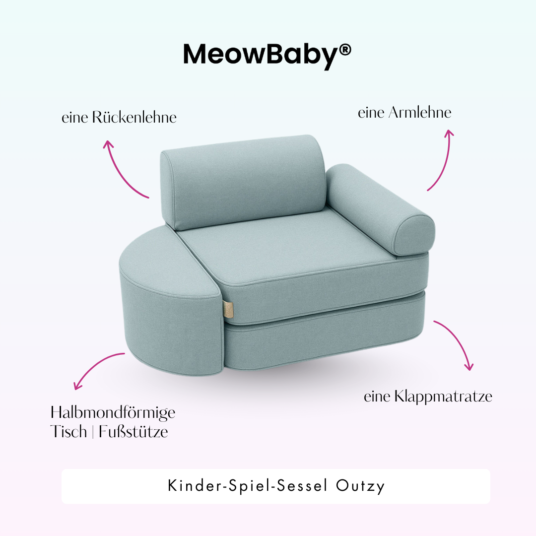 MeowBaby Outdoor Kinder-Spiel-Sessel Outzy