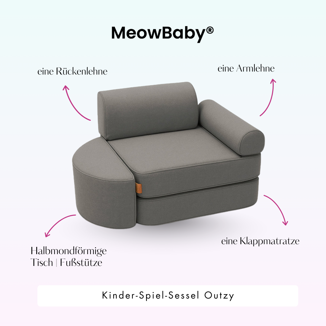 MeowBaby Outdoor Kinder-Spiel-Sessel Outzy