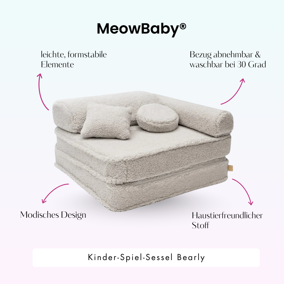 Meowbaby Kinder-Spiel-Sessel Bearly