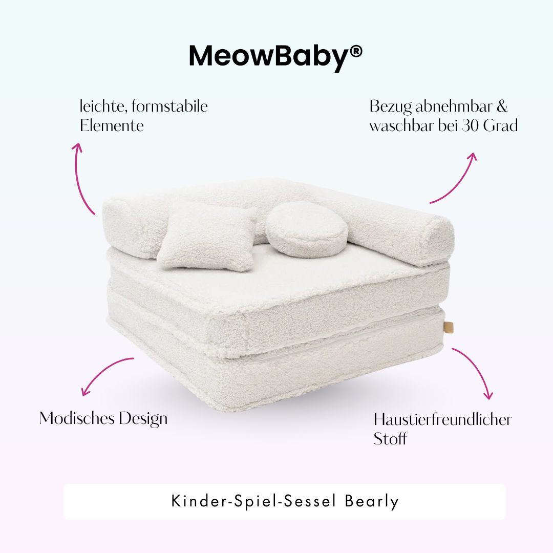 Meowbaby Kinder-Spiel-Sessel Bearly