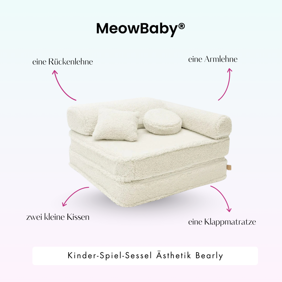 Meowbaby Kinder-Spiel-Sessel Bearly