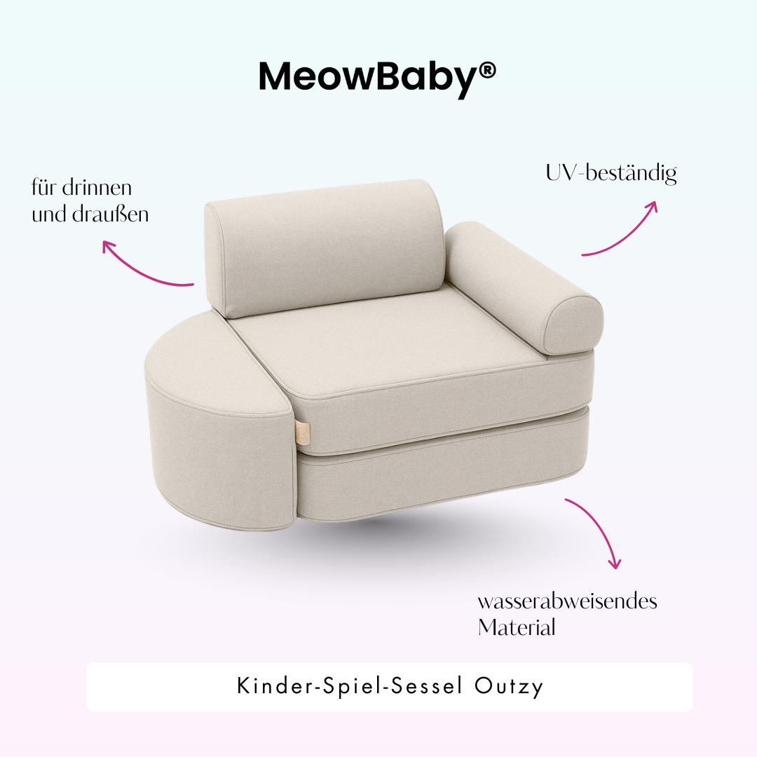 MeowBaby Outdoor Kinder-Spiel-Sessel Outzy