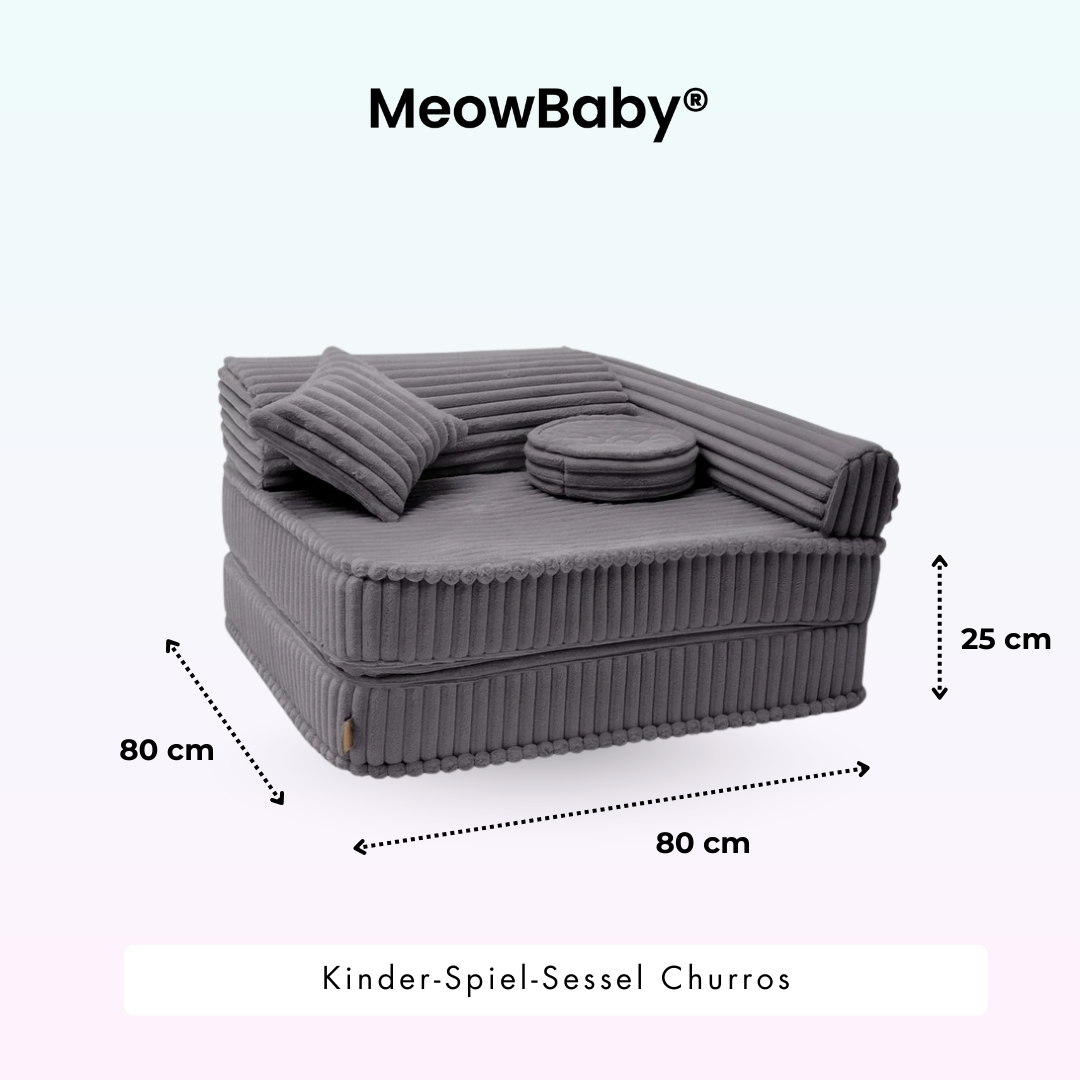 Meowbaby Kinder-Spiel-Sessel Churros