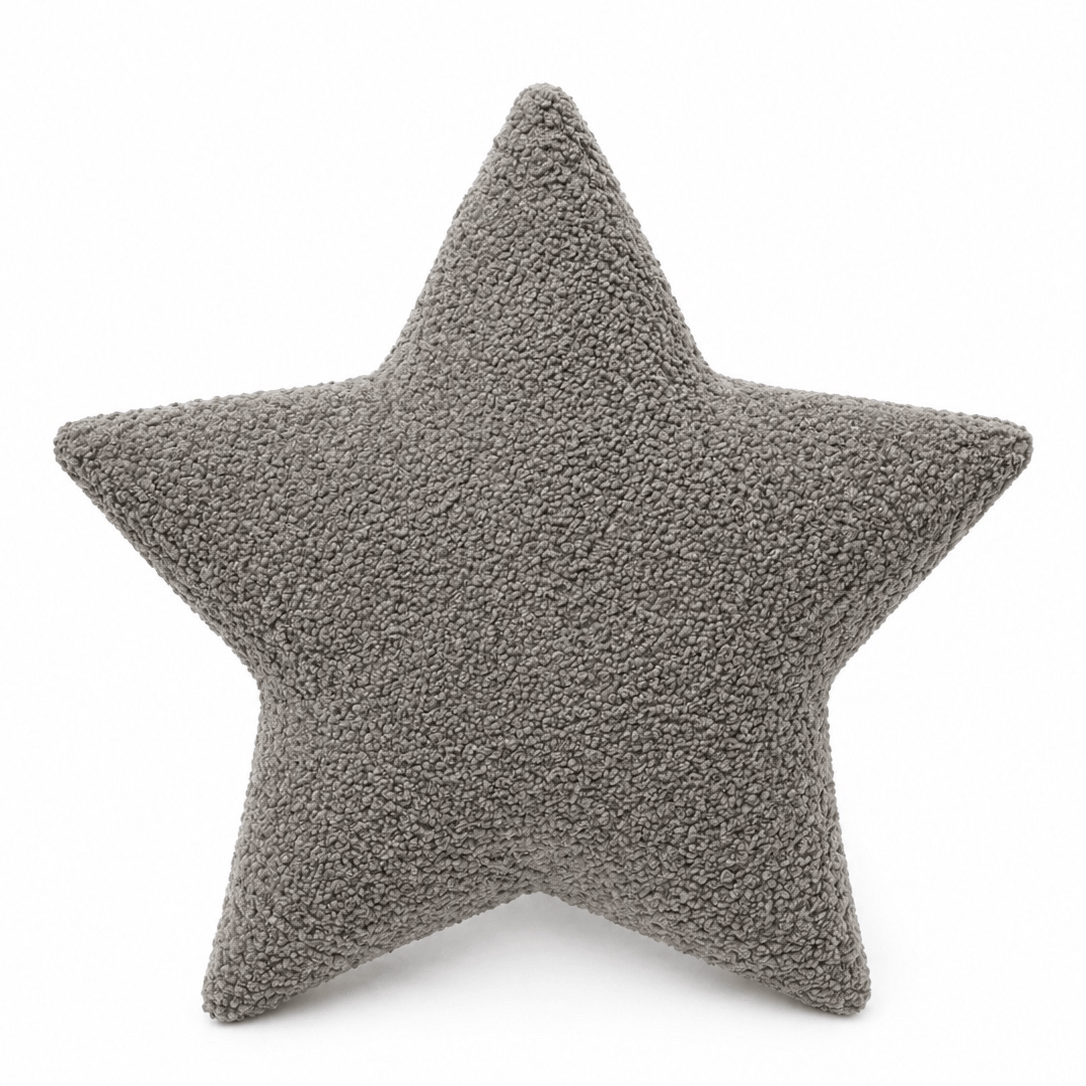 MeowBaby Deko-Kissen Stern - Soft Bouclé Edition